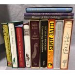 Folio Society - Twelve books (all in cases) - Alan Benett 'The Lady in the Van and Three Stories',