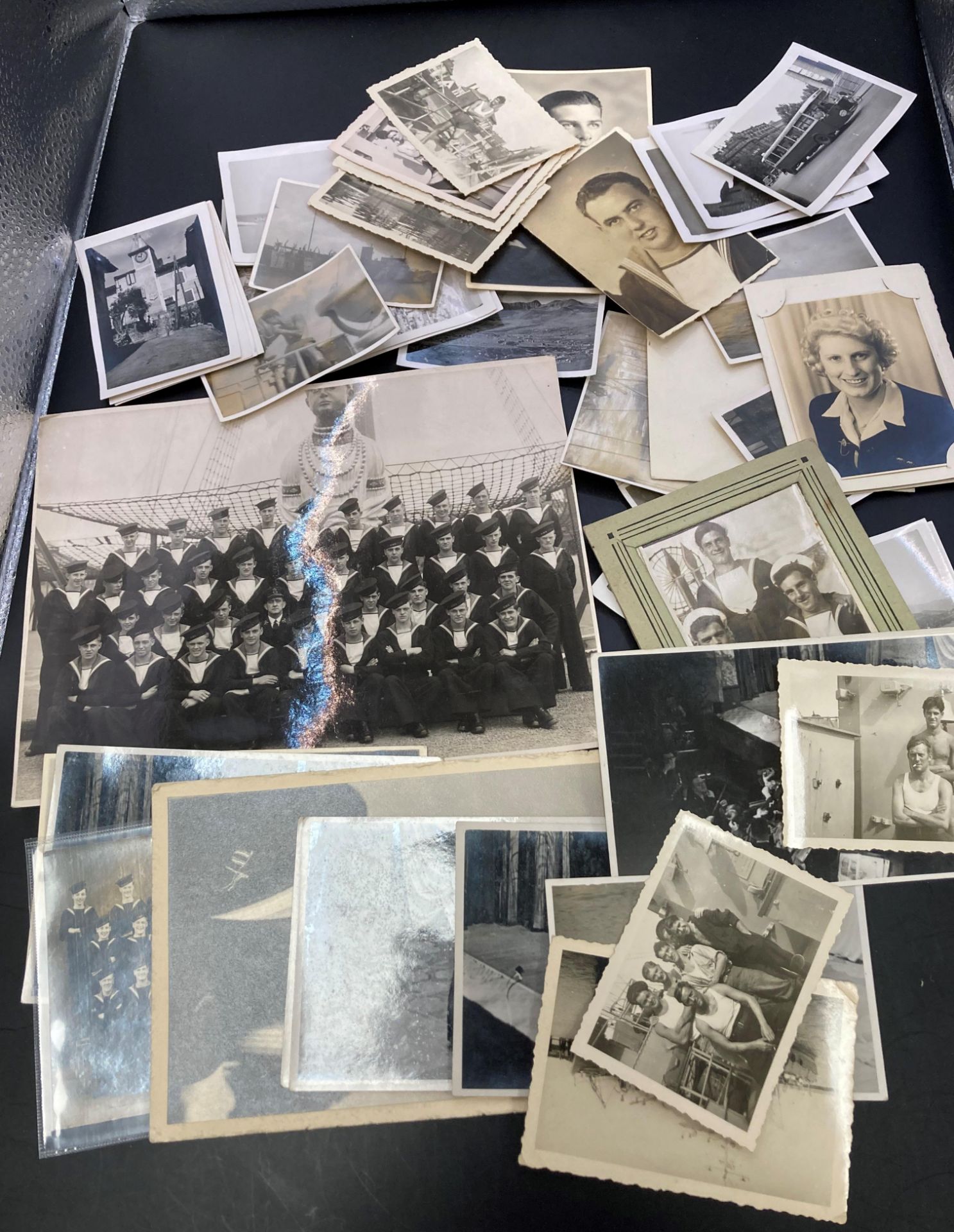 Dog Tag, Photographs and Original Documents relating to Signaller Dennis Arthur Alloway, - Image 18 of 22