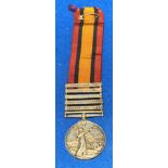 The Queens South Africa Medal Campaign Anglo-Boer War 1899-1902, 3rd issue,
