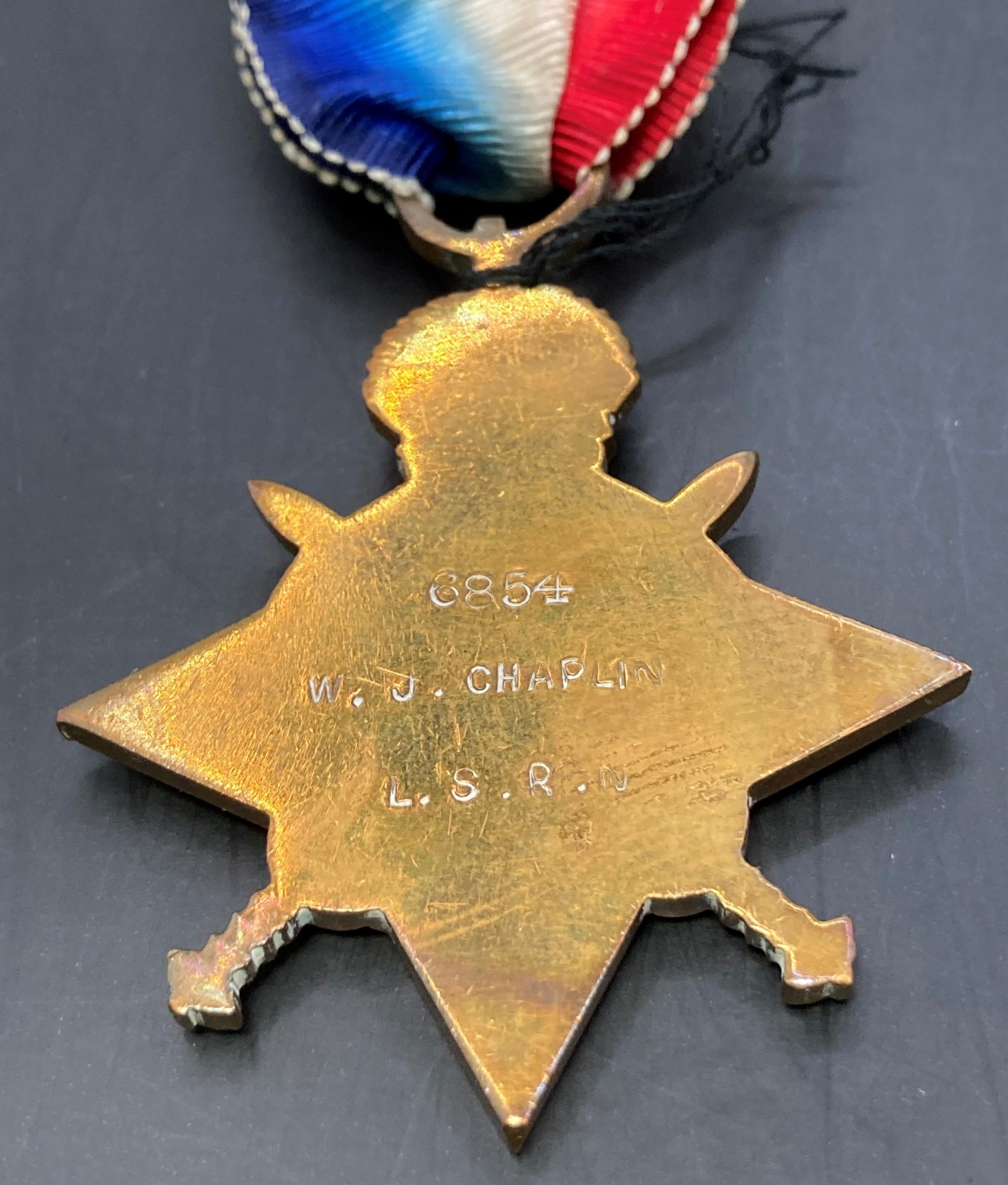 Three First World War Medals - 1914 Star, - Image 2 of 5