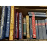 Folio Society - a mixed lot of nine books on various subjects including Kenneth Clark