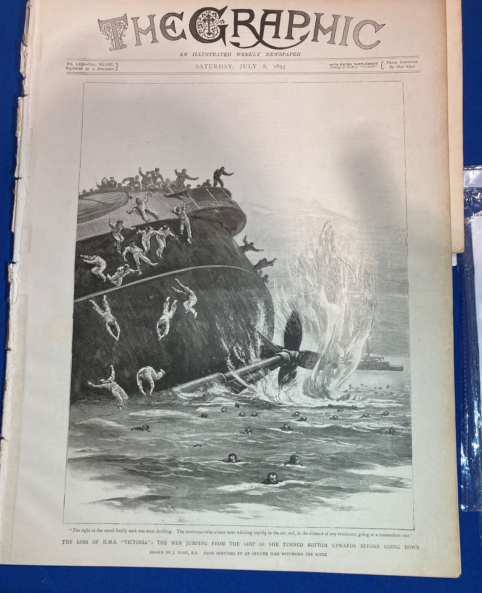 The Loss of HMS Victoria 1893.