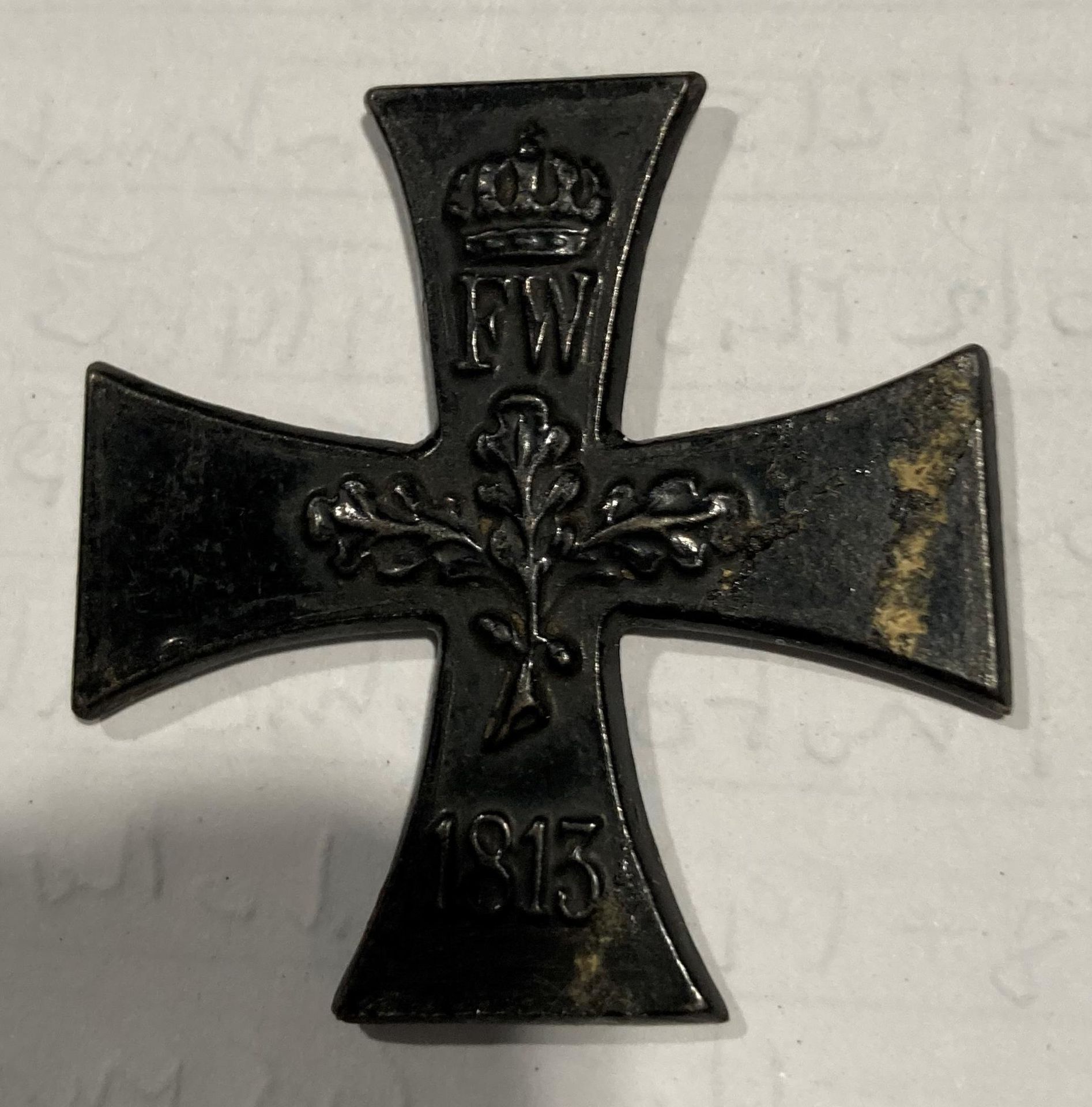 A 1914-18 German First World War medal Iron Cross 2nd Class inner section only,