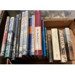 Contents to box - fifteen various books - mainly naval related - including NAM Rodger 'The Wooden