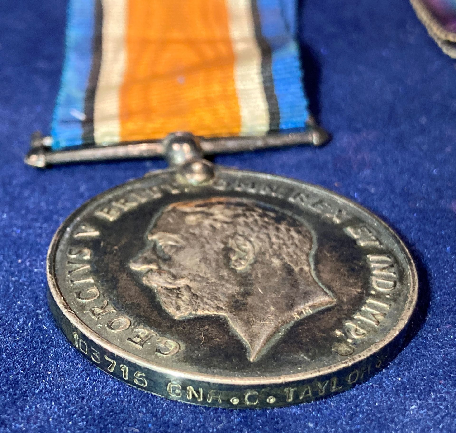 Two First World War Medals - 1914-1918 British War Medal and 1914-1919 Victory Medal both with - Image 2 of 3