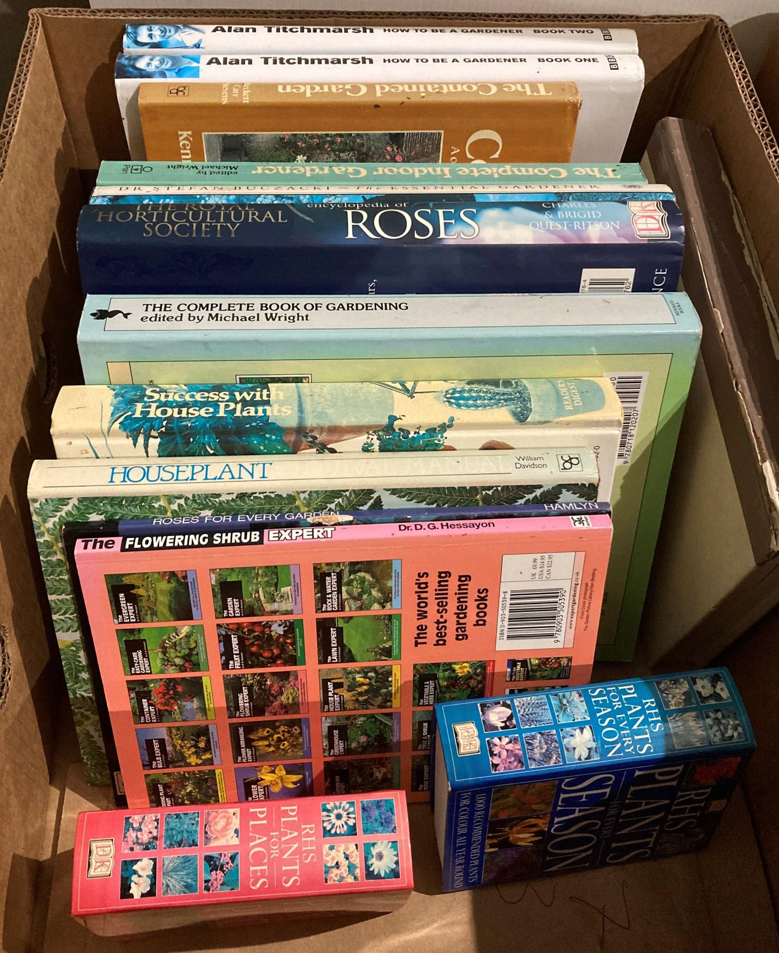 Contents to two boxes - approximately thirty assorted books on cooking and gardening by Alan - Image 2 of 3