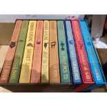 Folio Society Rudyard Kipling - a seven box set and three other cased books - 'The Jungle Book',
