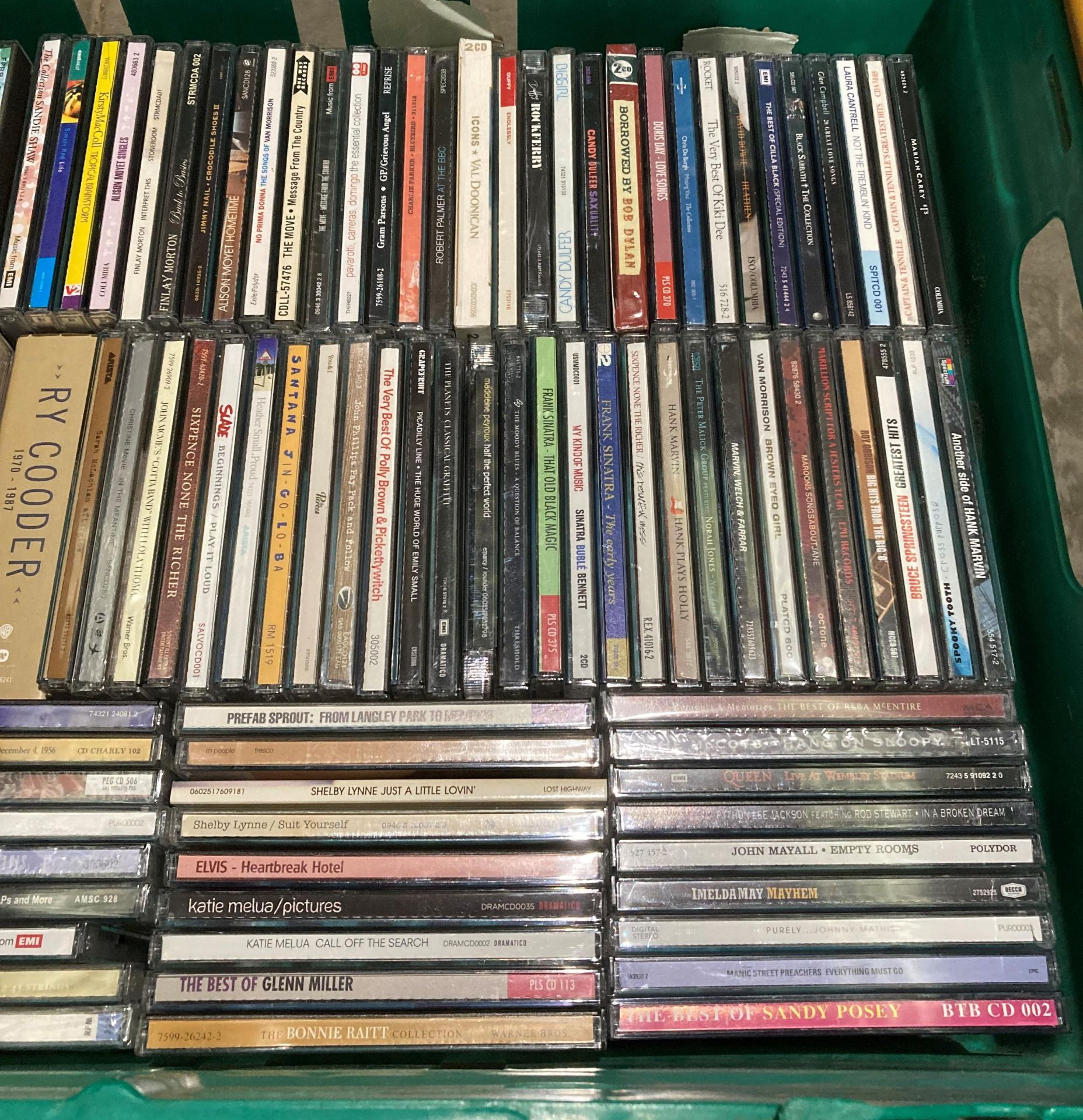 Content to crate - approximately 130 assorted music CDs including artists - Slade, Terry Clark, - Image 2 of 3