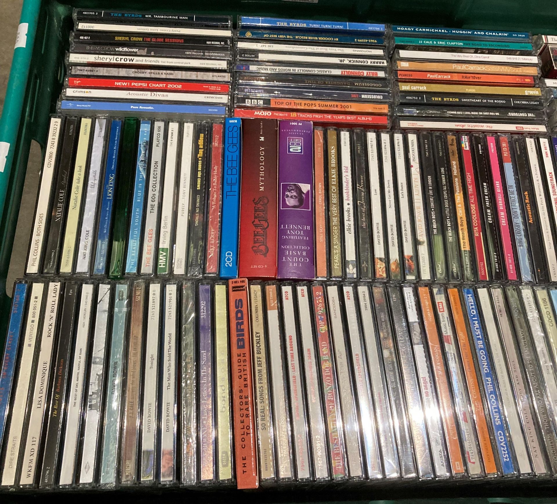 Contact to crate - approximately 130 assorted music CDs including artists - David Bowie, Corrs, - Image 3 of 3