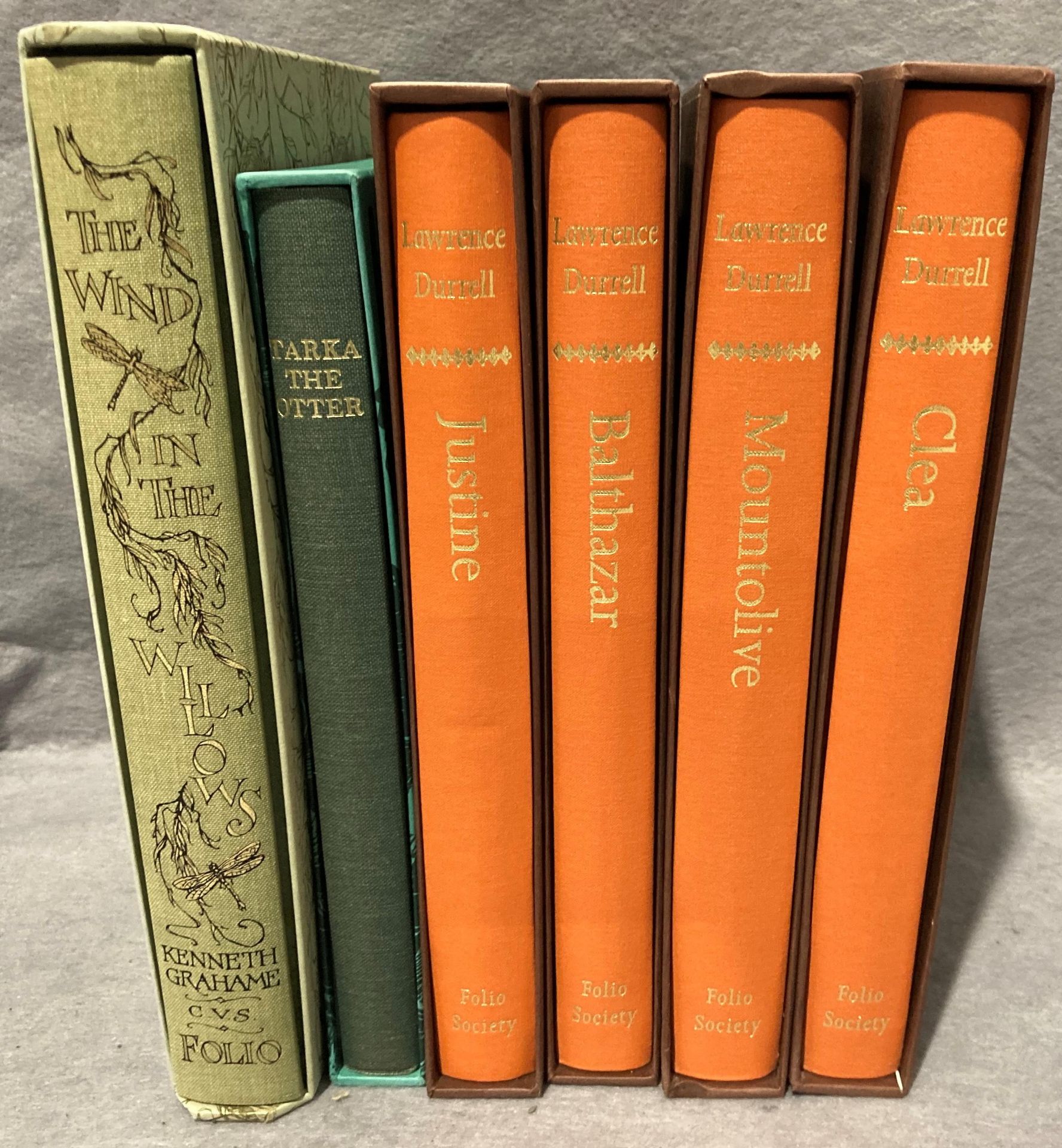 Folio Society - Six books including Kenneth Grahame 'The Wind in the Willows' (2nd printing, 2006),