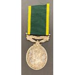 Efficiency Medal territorial complete with ribbon (George VI) to 2931489 (CQMS) W Menzies RE