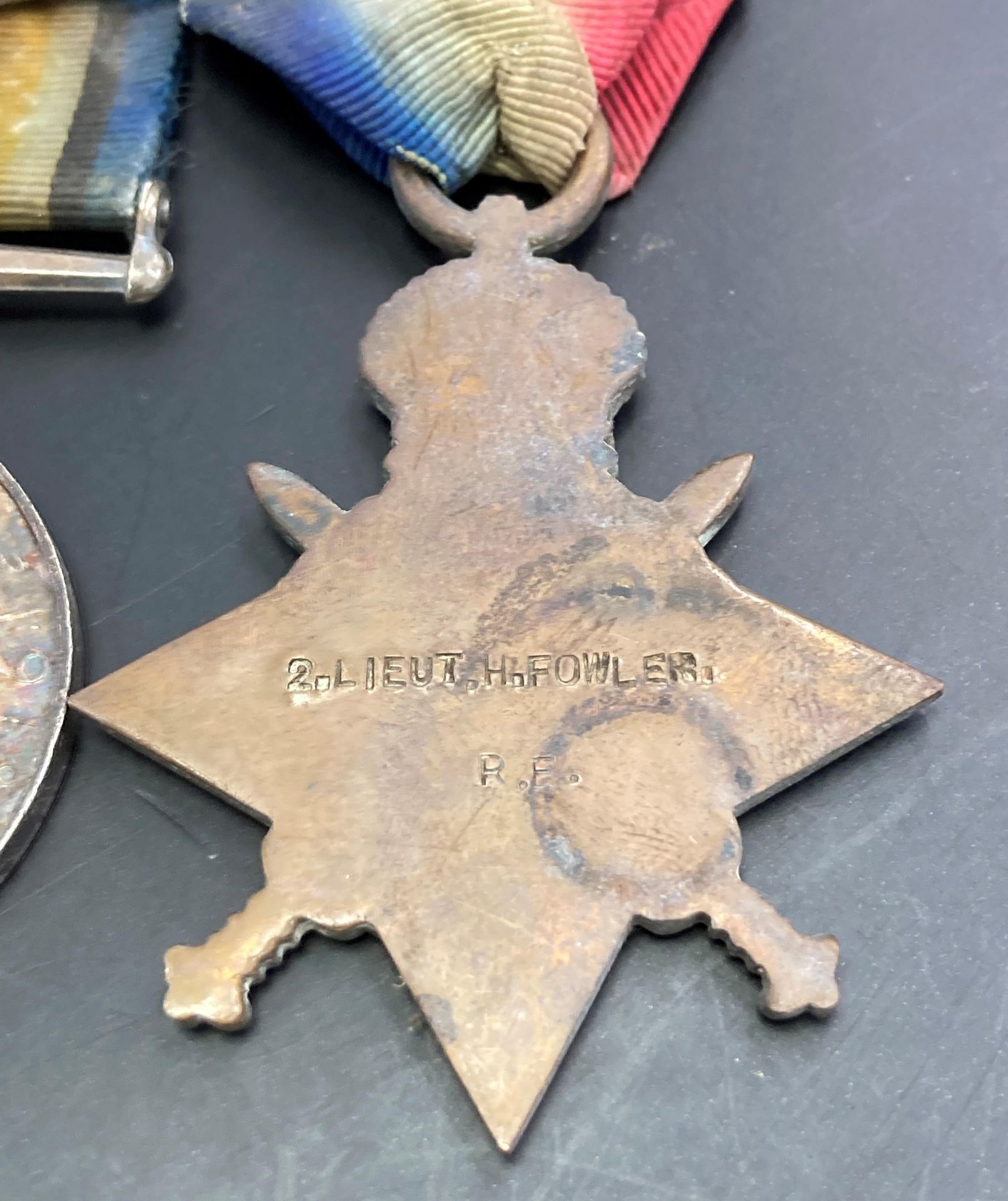 Sir Henry Fowler interest - four First World War Medals - 3 x awarded to 2nd Lieutenant H Fowler - Image 4 of 8