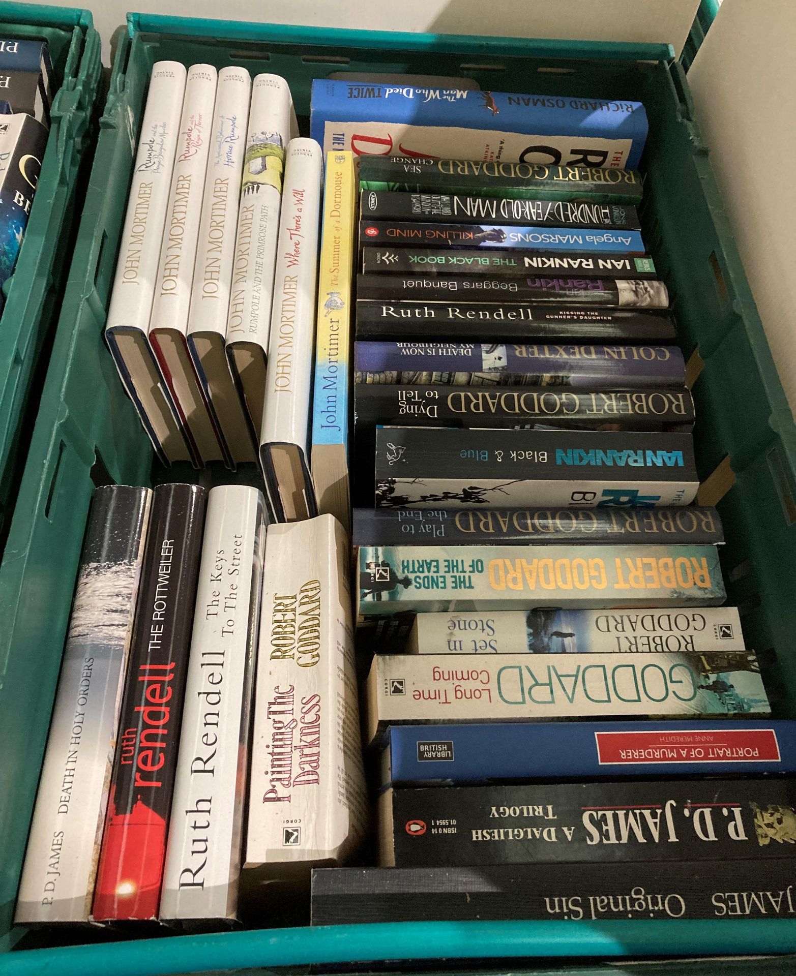 Contents to two crates - approximately fifty assorted books mainly hardback including thirteen by - Image 3 of 3