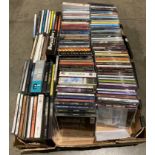 Contents to crate - approximately 120 assorted music CDs including artists - Paul Weller,