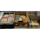 Contents to three boxes - approximately 200 paperback science fiction and fantasy novels,
