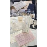 Dog Tag, Photographs and Original Documents relating to Signaller Dennis Arthur Alloway,