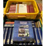 Contents to two crates containing six bound folder of The Journal of The Orders & Medal Research