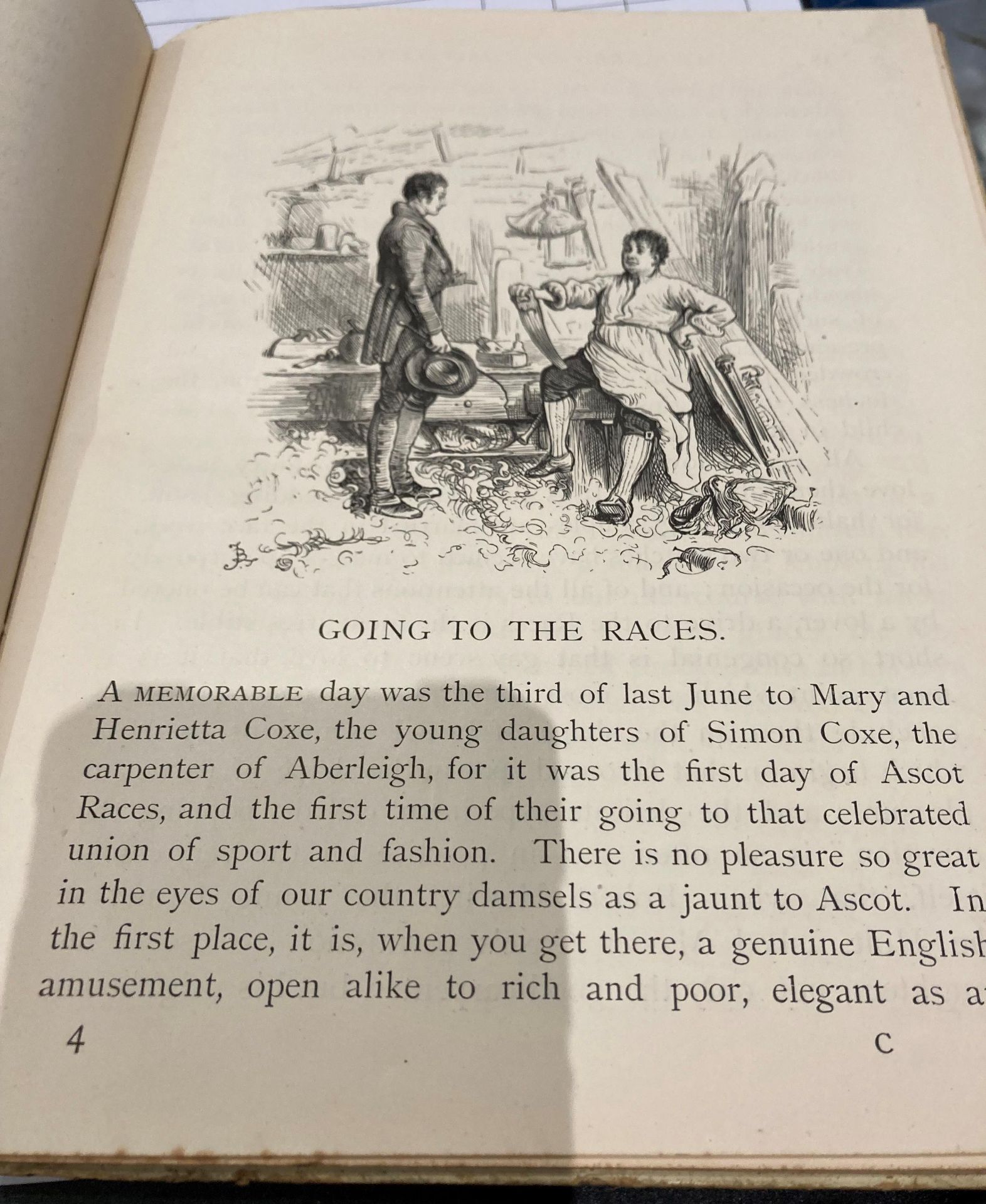 Three vintage books - Mary Russell Mitford 'The Two Dolls & Going to the Races' published by George - Bild 14 aus 23