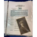 ORIGINAL PHOTOGRAPHS ETC:- Captain George Henry Stuart FURLONG OBE, RD, RNR. WW1.