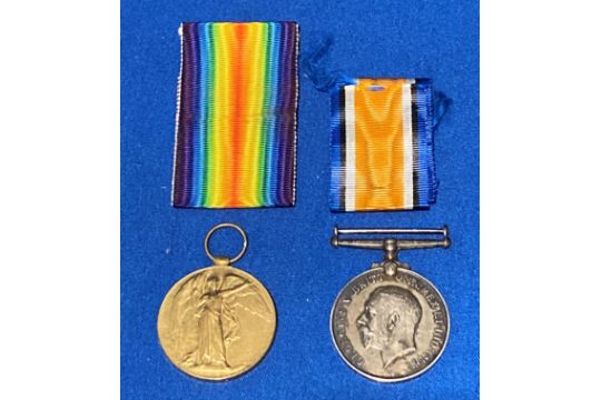 Two First World War medals to 20247 Pte. JF Hornby W. - Image 5 of 6