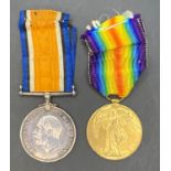 First World War and Victory medals with ribbons to 980462 Am M Smith RAF, from Clayton-Le-Moors,