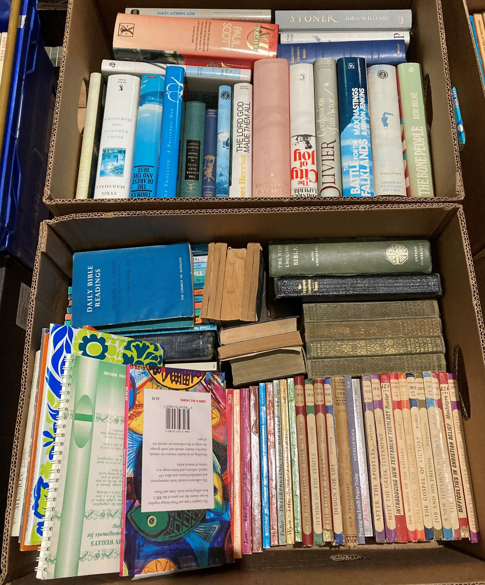 Contents to four boxes - books on religion, cooking, etc. - Image 2 of 3