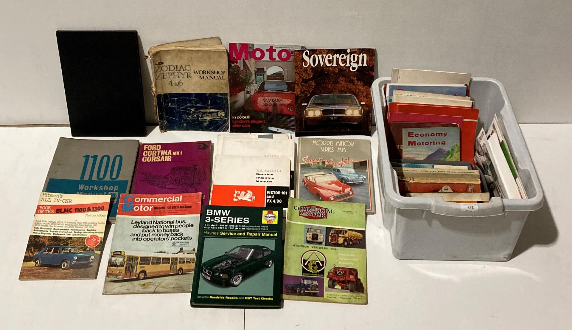 Contents to box - approximately 40 assorted books,