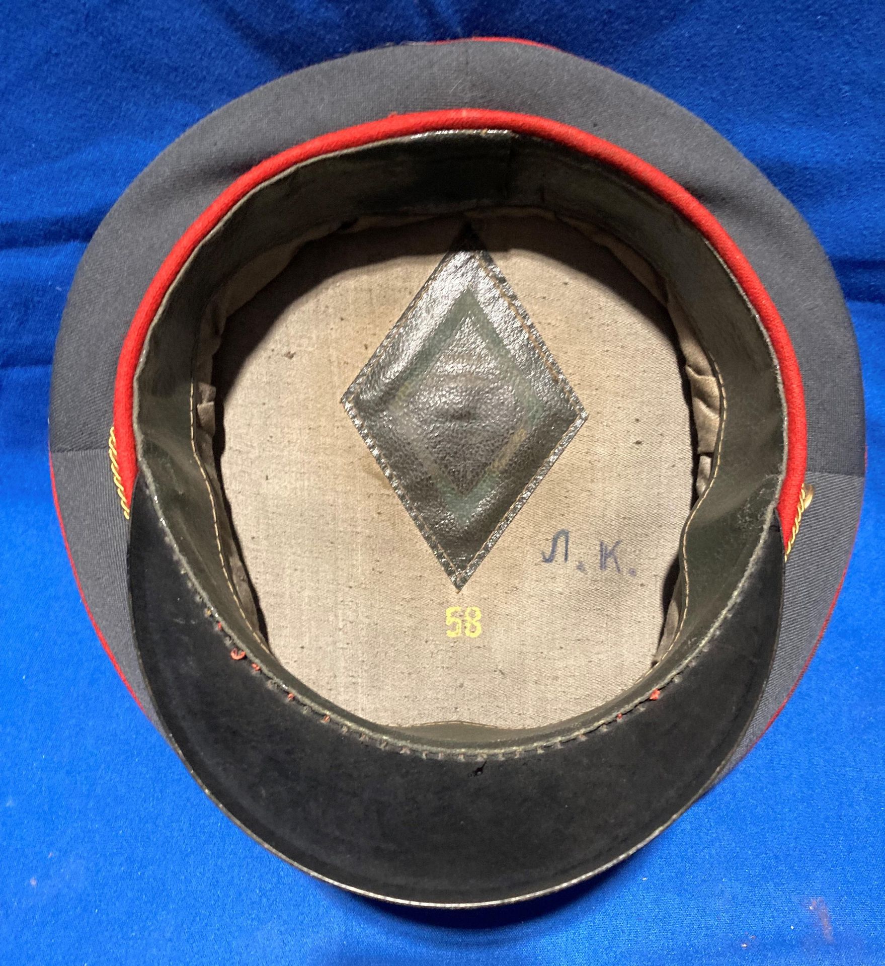 A Russian Police peaked cap, circa 1990s, - Image 3 of 4