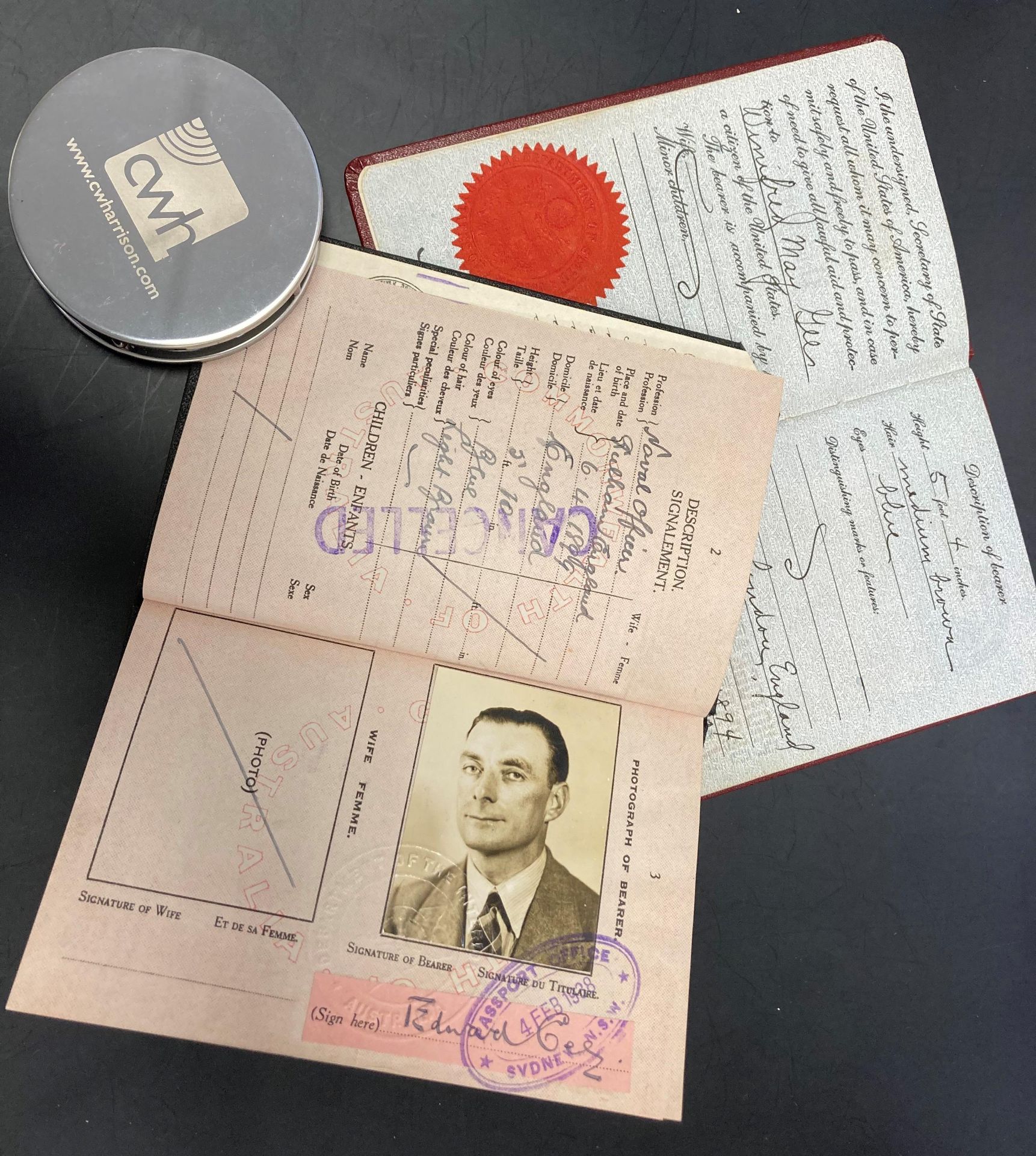 Original Diary 1917, Passports, Photographs etc. - Image 7 of 22