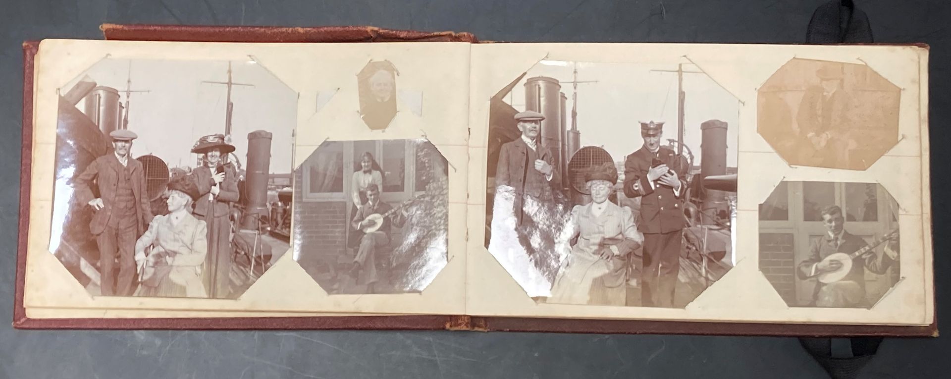 Photograph album relating to Captain Henry Maclean Fothergill who served in the Boxer Rebellion - Image 5 of 10