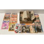 Contents to box - approximately 50 assorted Private Eye magazines dated 1989-1990 and approximately