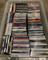 Contents to crate - approximately 120 assorted music CDs including artists - Doris Day,