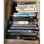 Contents to box - 18 assorted books maritime and naval related together with four booklets on a
