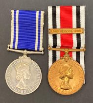 Police Exemplary Service Medal (Queen Elizabeth II) complete with ribbon to Const Francis Mayor and