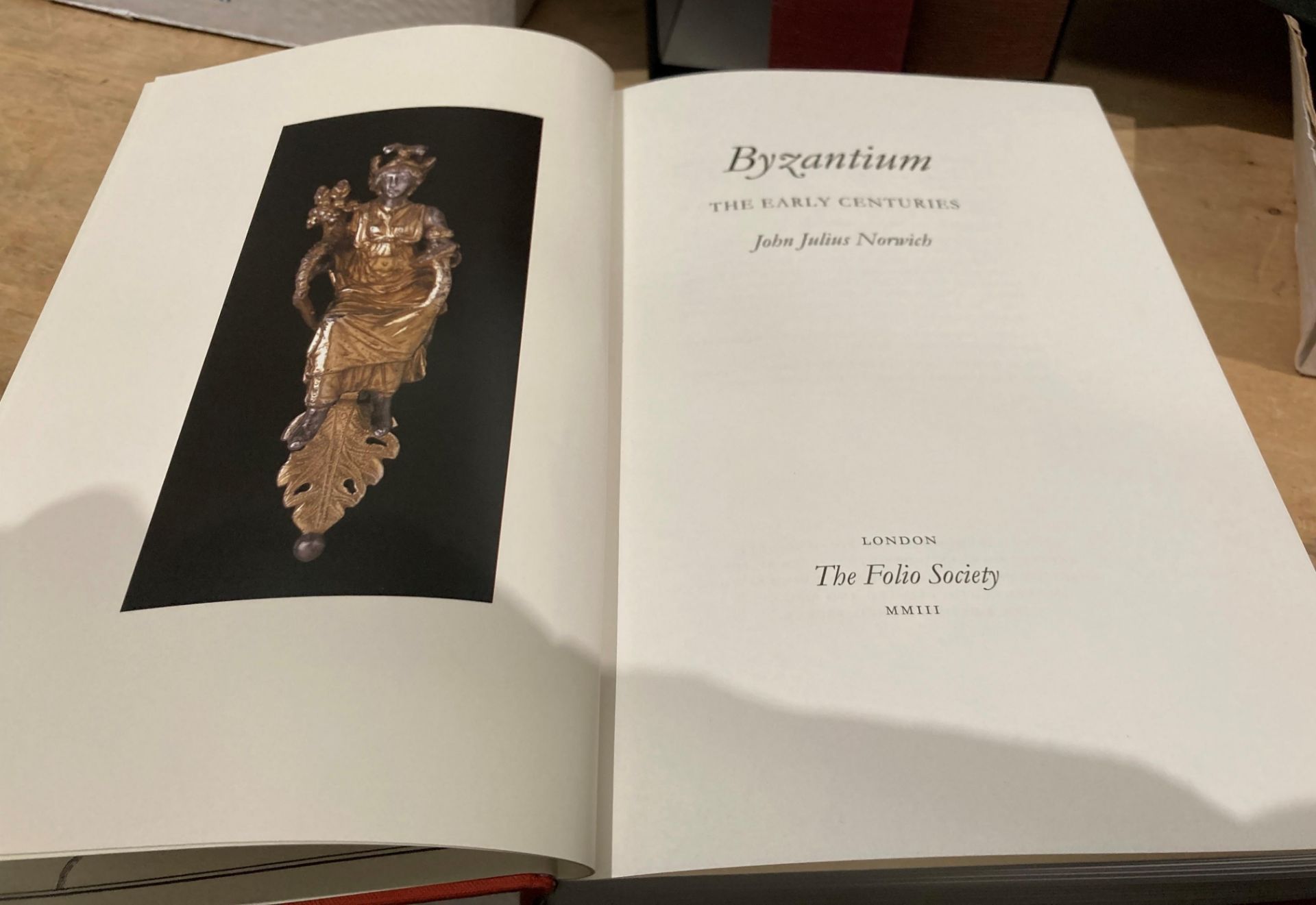 Folio Society - A three volume set John Julius Norwich 'Byzantium' (2003) - 'The Early Centuries', - Image 3 of 3
