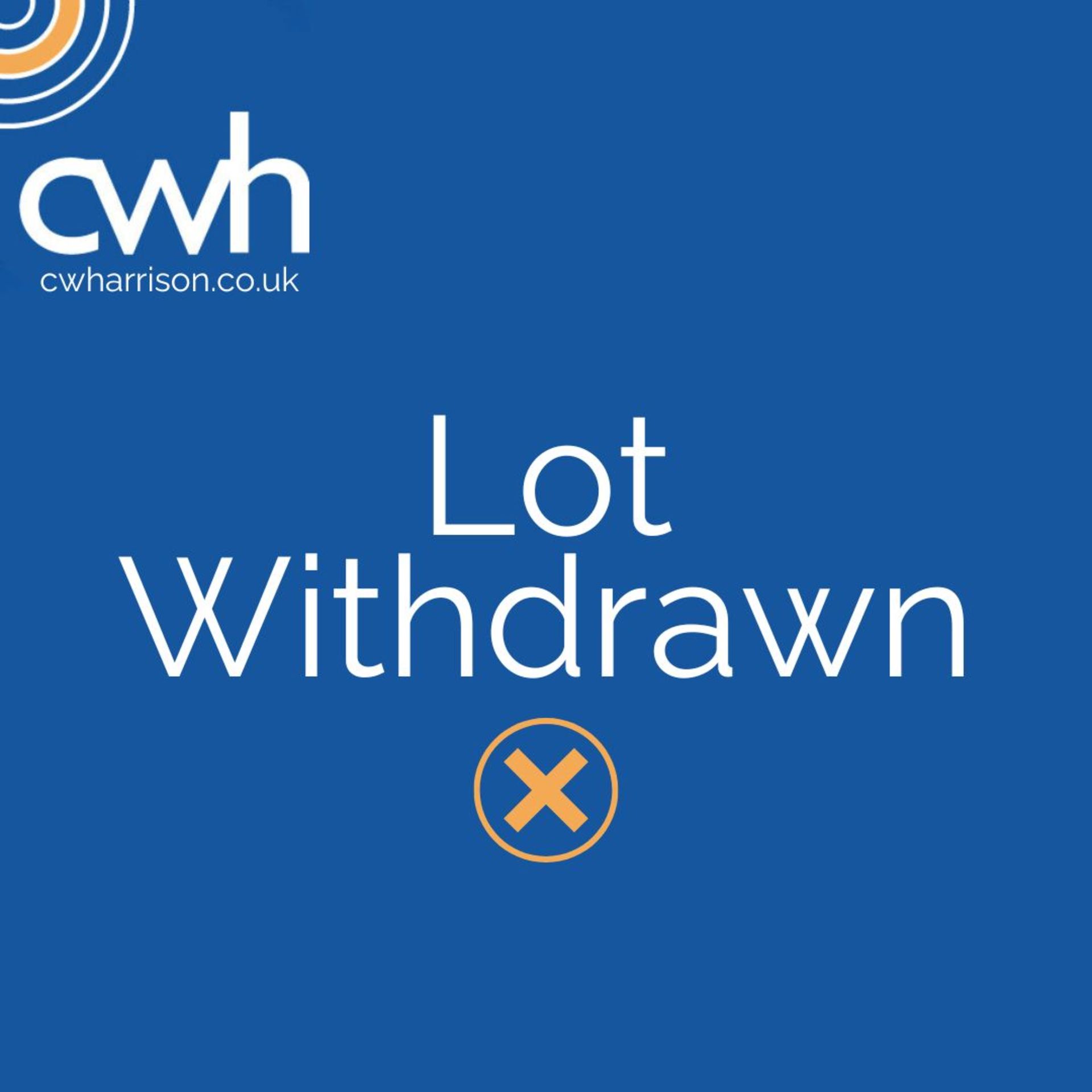 LOT WITHDRAWN. Unfortunately, this lot has been withdrawn due to circumstances beyond our control.