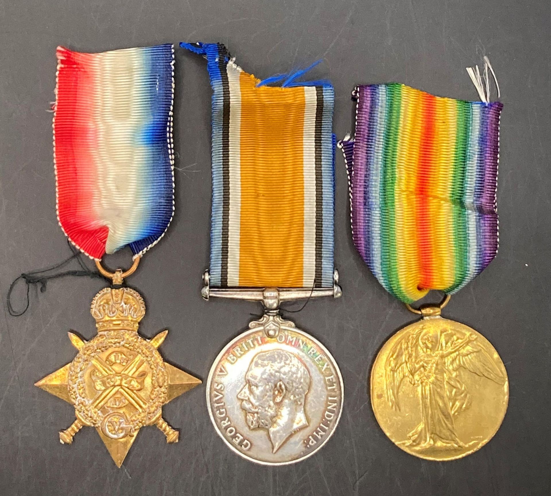 Three First World War Medals - 1914 Star,