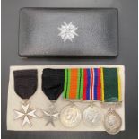 Order of St John Commander badge in case of issue, Order of St John Serving Brother,