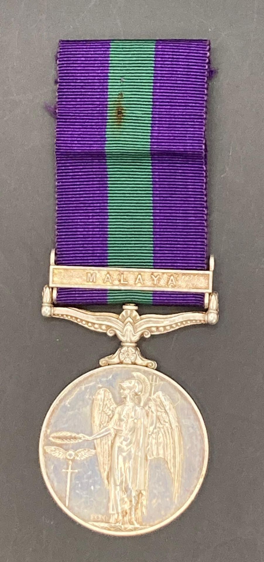 General Service Medal with Malaya clasp and ribbon (QEII D G BR Omn issue) to 22986108 Pte K - Image 2 of 3