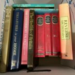 Contents to box - 12 books including 3 volumes 'The Readers Digest Great Encyclopaedic Dictionary',