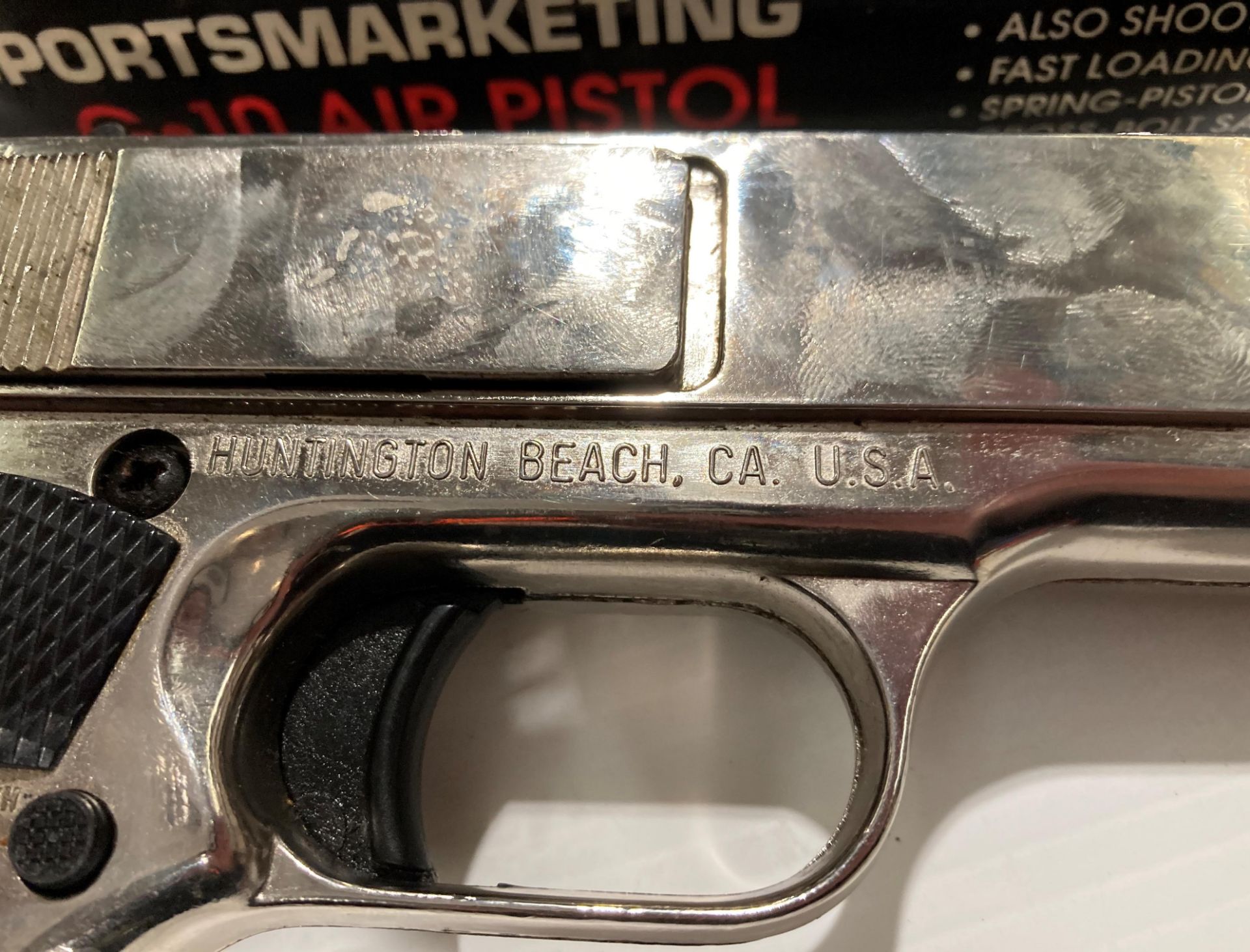 A Sportsmarketing Huntington Beach Ca USA G.10 18 shot BB repeater . - Image 3 of 4