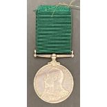 Royal Navy Reserve Long Service Medal (Edward VII) to D.1137 H.S.