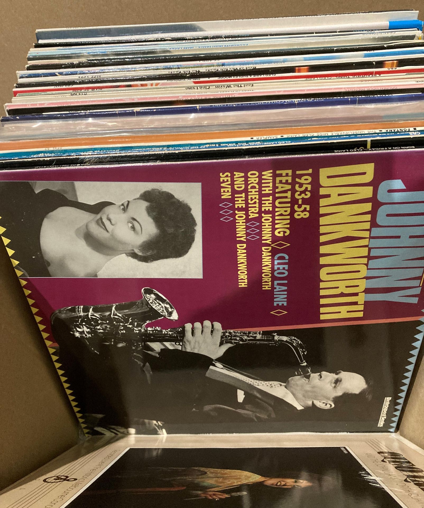 Contents to two boxes - approximately 100 assorted easy listening 12"vinyl records including - Image 3 of 5
