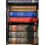 Folio Society three volumes 'Eye Witness to History' (in a case), two volumes 'The Greek Myths',