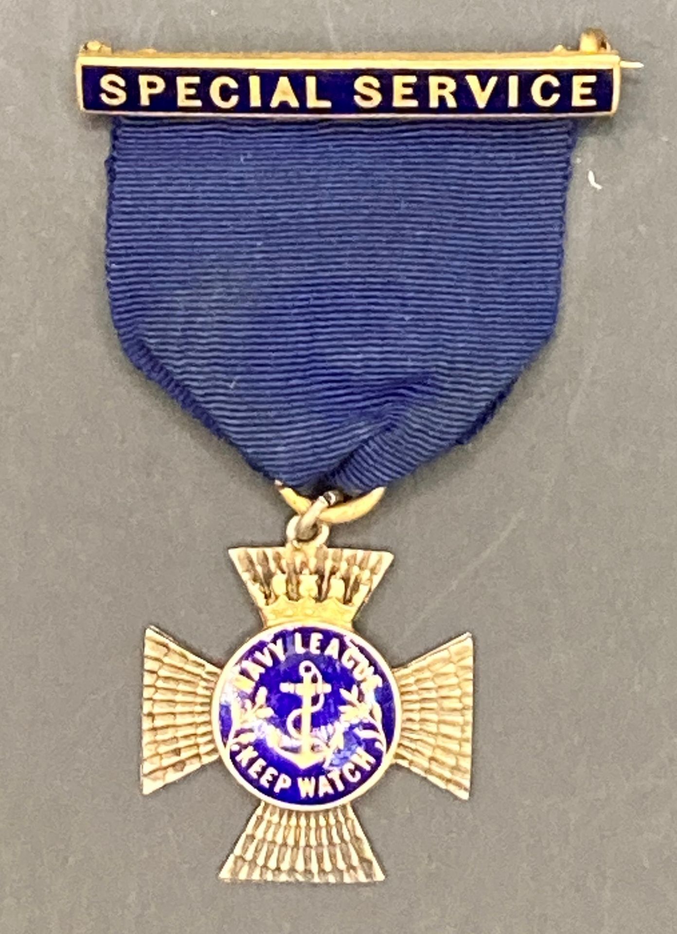 Navy League Cross for Special Service named to HON. LIEUT. J.W. WARD. R.N.V.R. (S.C.).