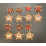 Seven Chinese 'Ten Generals' medals (Saleroom location: S33 GC4)