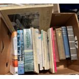 Contents to box - 22 books and magazines - naval related - Alan Raven & John Roberts 'British