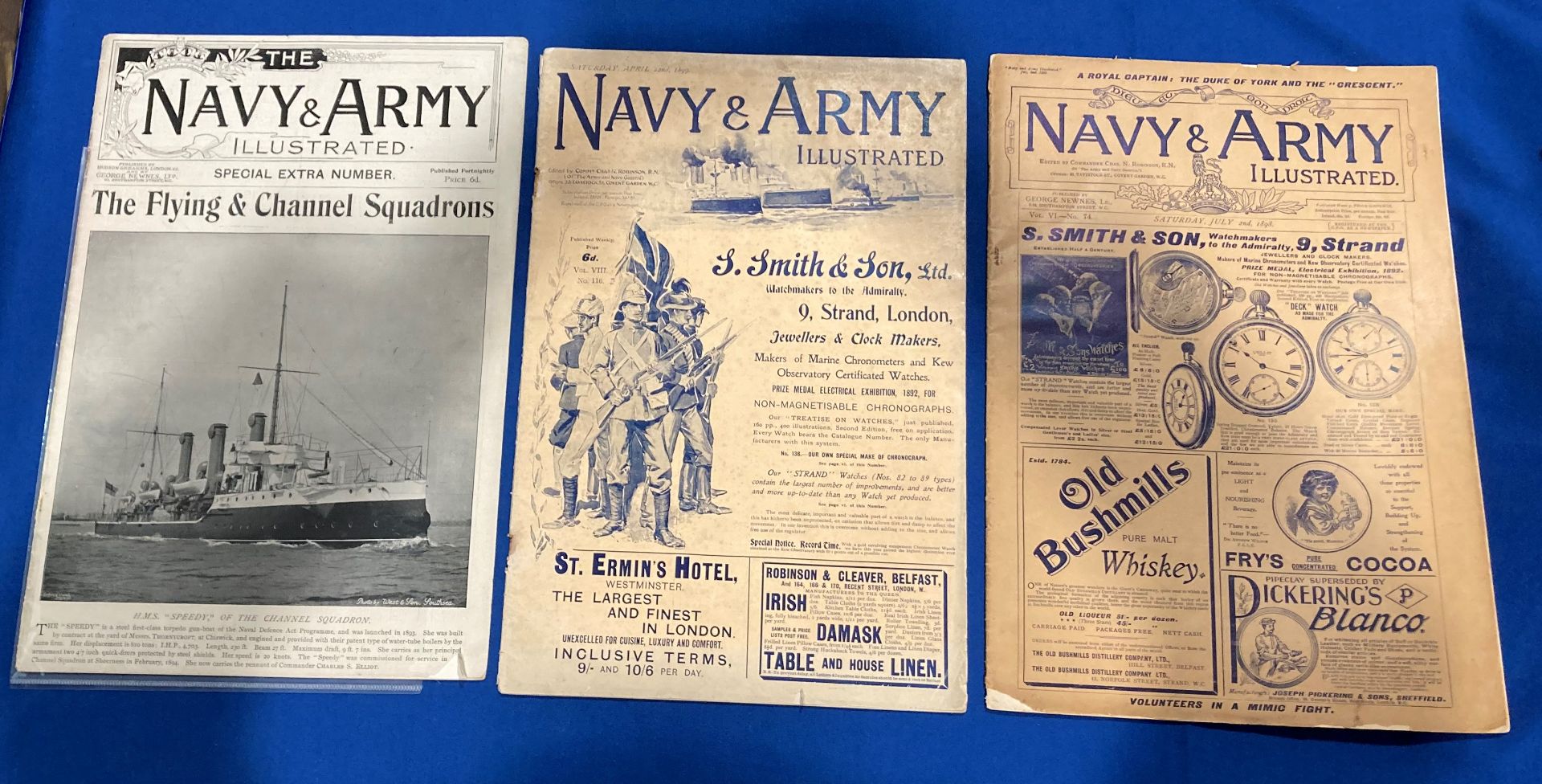 THE NAVY & ARMY ILLUSTRATED, 3 copies dated July 1898, - Image 2 of 2