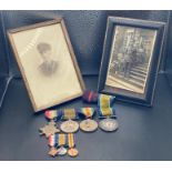 Sir Henry Fowler interest - four First World War Medals - 3 x awarded to 2nd Lieutenant H Fowler