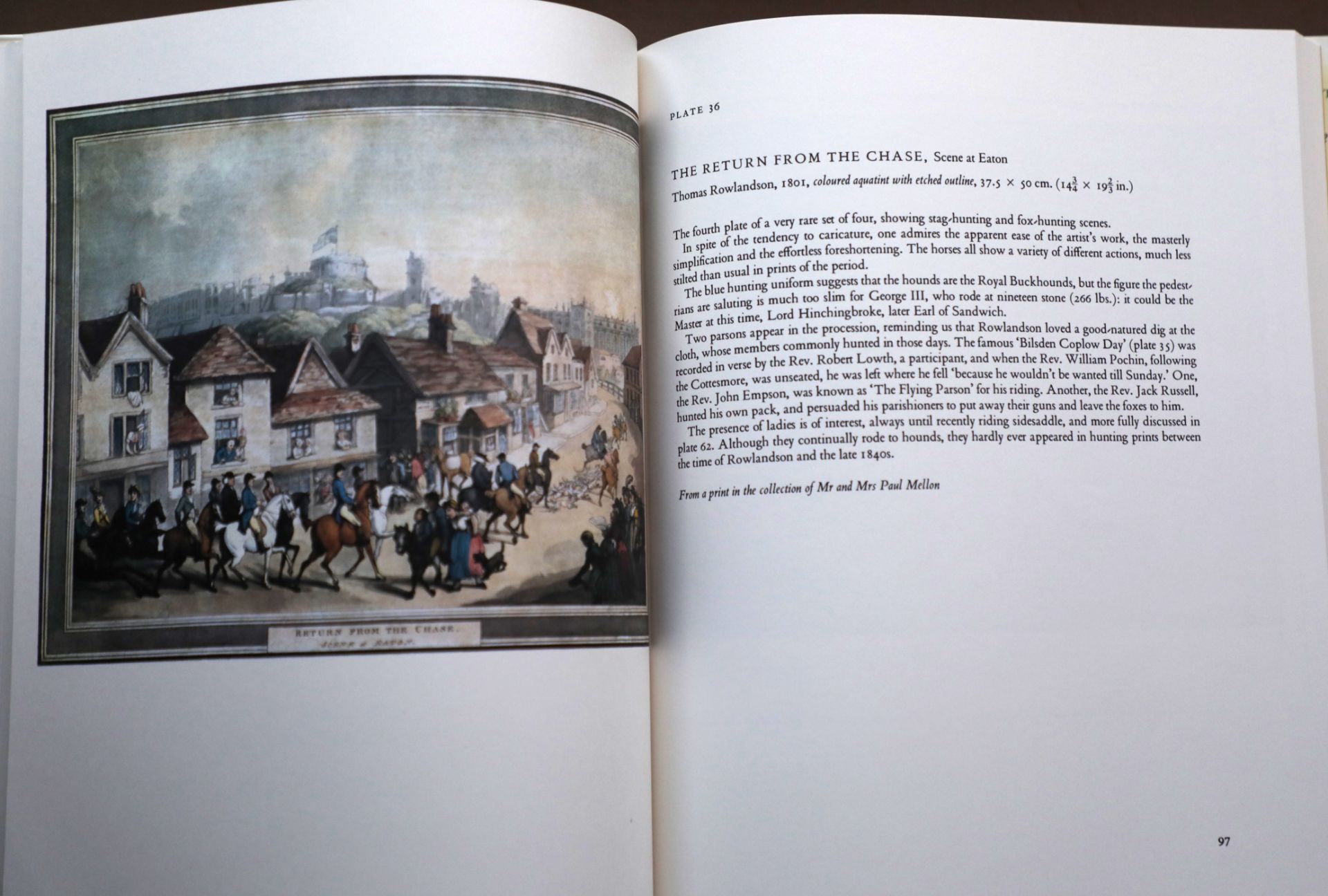 Sport and the Countryside in English Paintings Watercolours and Prints, David Coombs, - Image 6 of 25